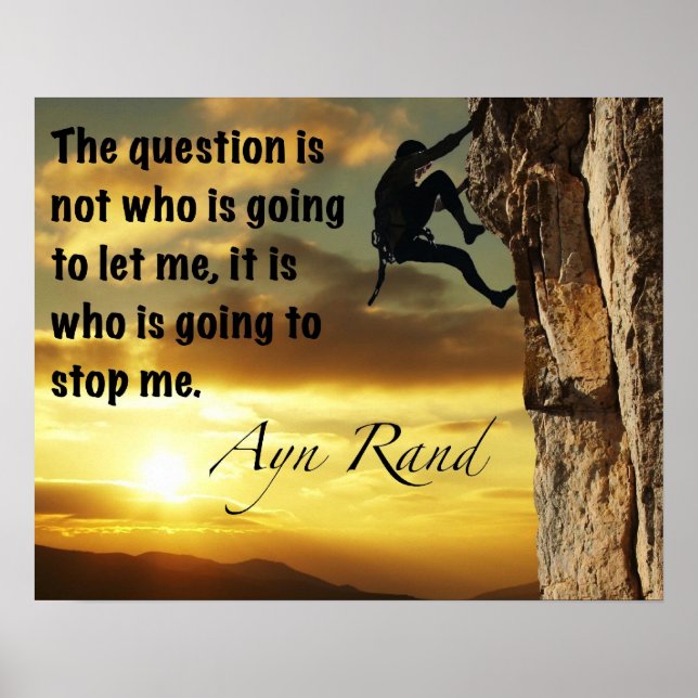 Who is going to stop me? poster (Front)