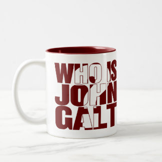 Who is John Galt? 11oz mug red