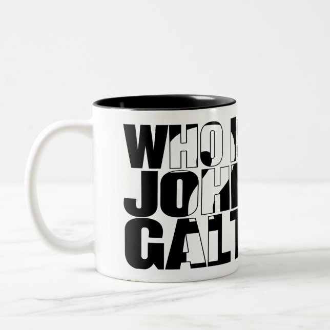 Who is John Galt? 15oz mug (Left)