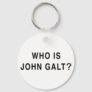 Who is John Galt? Keychain
