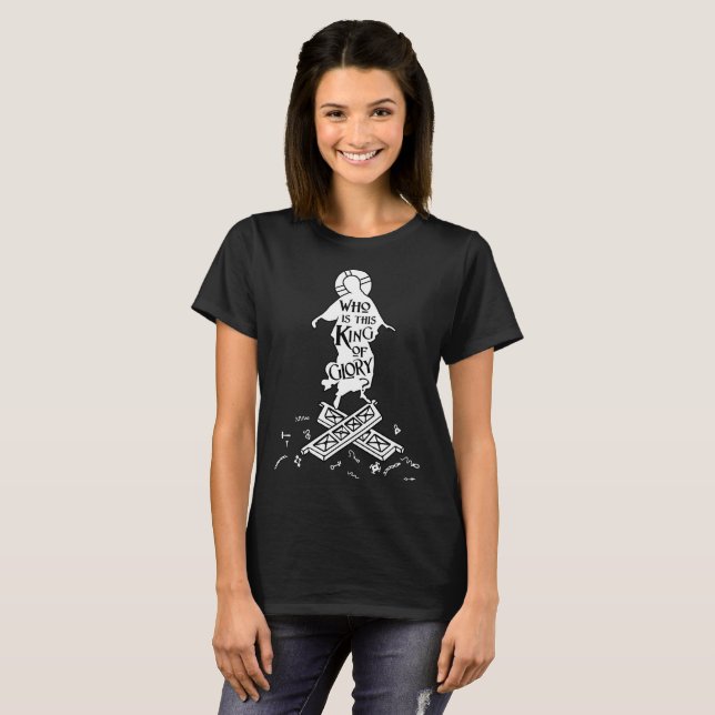 Who is this King of Glory? Orthodox Pascha Shirt (Front Full)