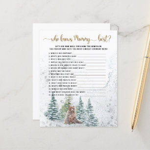  Who knows mommy best shower game