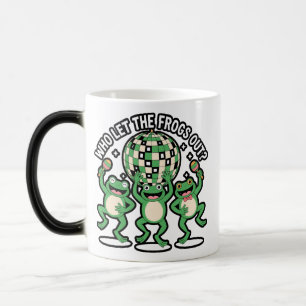 Who Let The Frogs Out Magic Mug