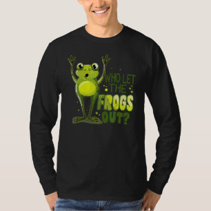 Who Let The Frogs Out Passover T-Shirt
