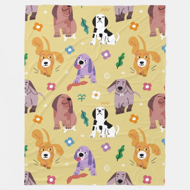 Who let us out? 60x80 Fleece Blanket (Front)