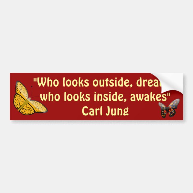 who looks bumper sticker (Front)