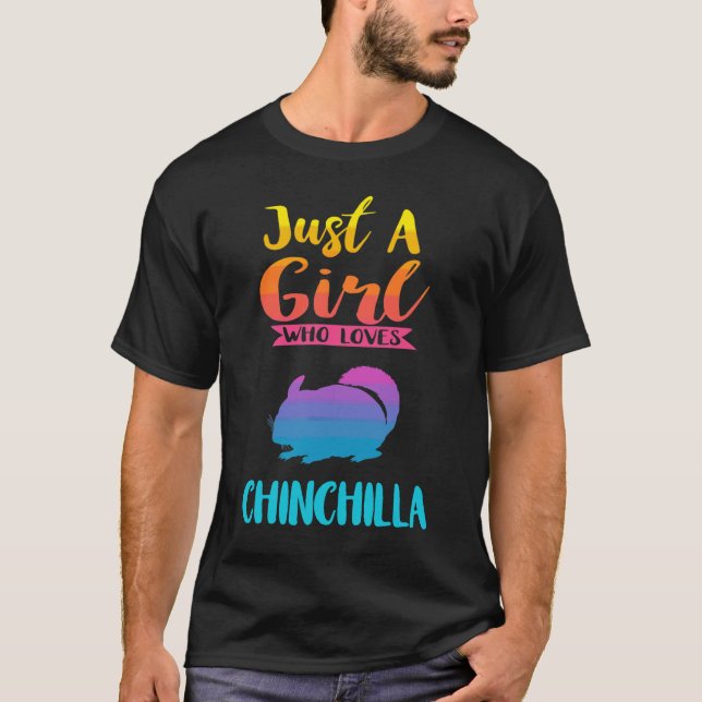 Who Loves Chinchilla T-Shirt (Front)