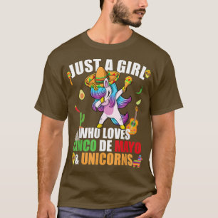 Who Loves Cinco De Mayo Unicorns Meican Party Men T-Shirt