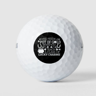 Who Needs A Pot Of Gold When You Teach Lucky Charm Golf Balls