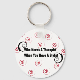 (who needs a therapist when you have a stylist keychain