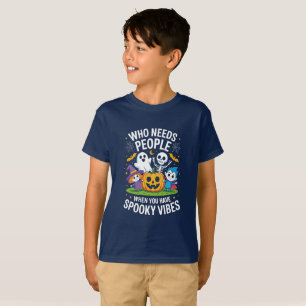 Who Needs People? Ghouls Squad Forever T-Shirt
