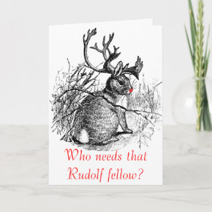 Who needs that Rudolf fellow? card