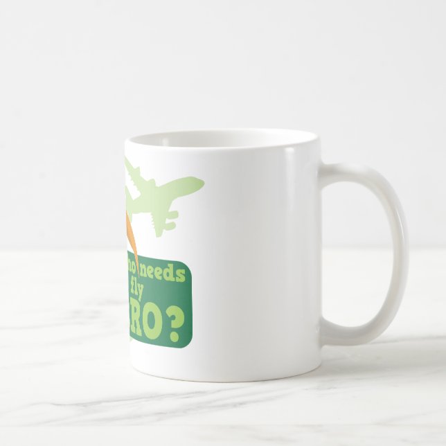Who needs to fly bro? kiwi bird Humour Coffee Mug (Right)