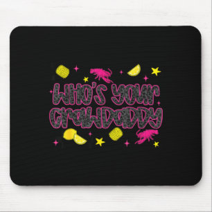 Who’s crawdaddy crawfish boil southern lemon mouse pad