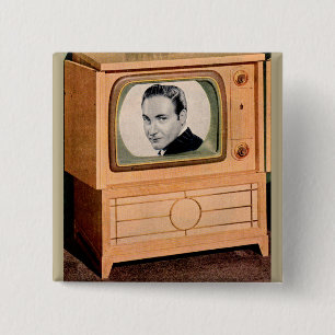 Who’s on TV? 2 Inch Square Button