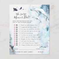 Who Said It | Baby Shower Game