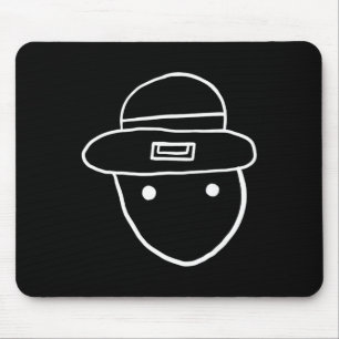 Who Seen Leprechaun Say Yea! Mobile Funny St. Patr Mouse Pad