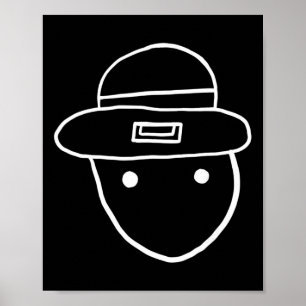 Who Seen Leprechaun Say Yea! Mobile Funny St. Patr Poster