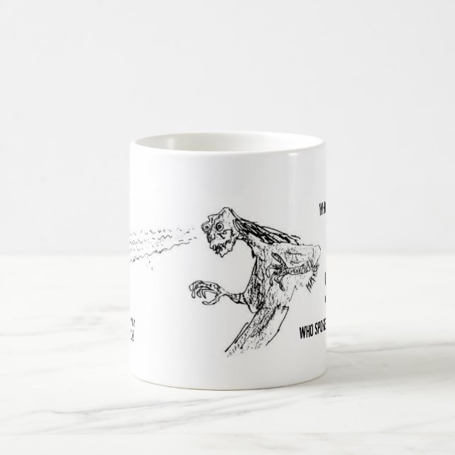 'Who Spoke?' Mug (Center)