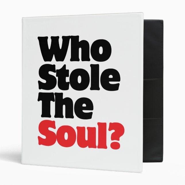 Who Stole The Soul? Binder (Front/Inside)