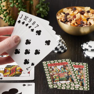 Who Stole the Tarts? White Rabbit Playing Cards