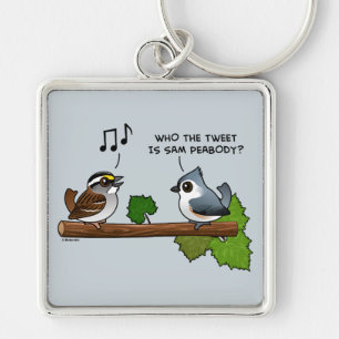 Who the Tweet? Keychain