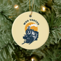 Who Tooted Train Engineer & Railroad Locomotive
