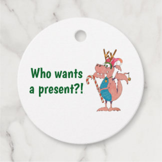 Who Wants a Present?! Favour Tags