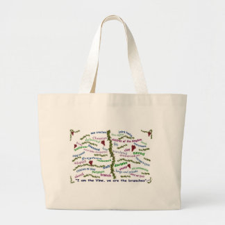 Who We Are in Christ Large Tote Bag