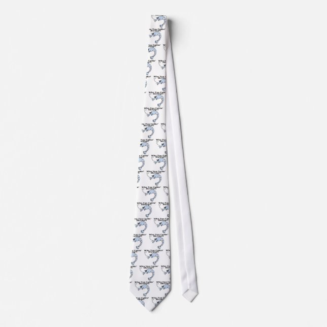Who You Callin Shrimp Tie (Front)