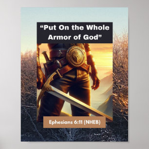 Whole Armor of God -  Poster Paper 