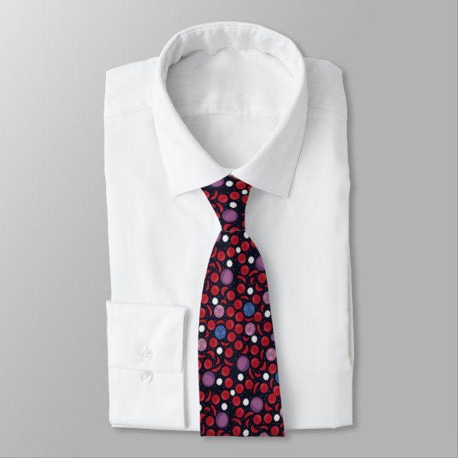 Whole Blood Cell Science Tie (Tied)