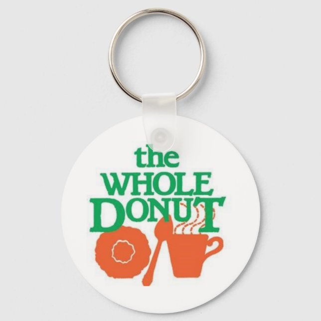 Whole Doughnut Keychain (Front)