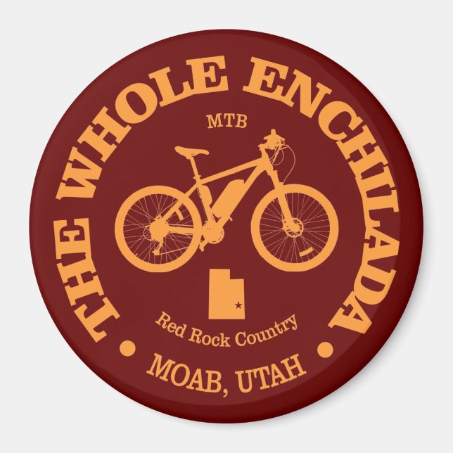 Whole Enchilada (MTB) Magnet (Front)