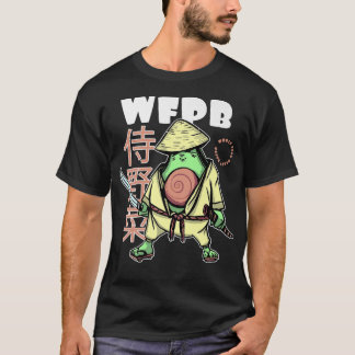 Whole Food PlantBased Avocado Samurai Japanese WFP T-Shirt