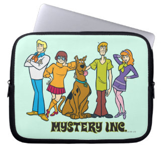 Whole Gang 12 Mystery Inc Laptop Sleeve