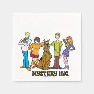 Whole Gang 12 Mystery Inc Napkin