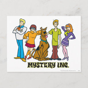 Whole Gang 12 Mystery Inc Postcard