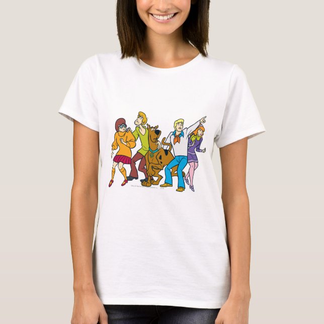 Whole Gang 13 Mystery Inc T-Shirt (Front)