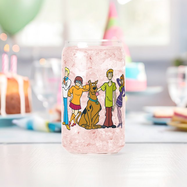 Whole Gang 14 Mystery Inc Can Glass (Insitu (Birthday))
