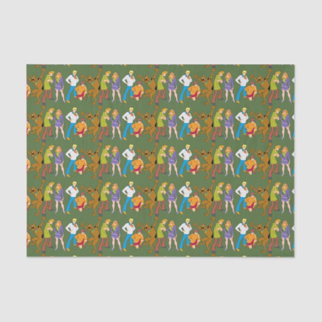 Whole Gang 16 Mystery Inc Tissue Paper (Front)
