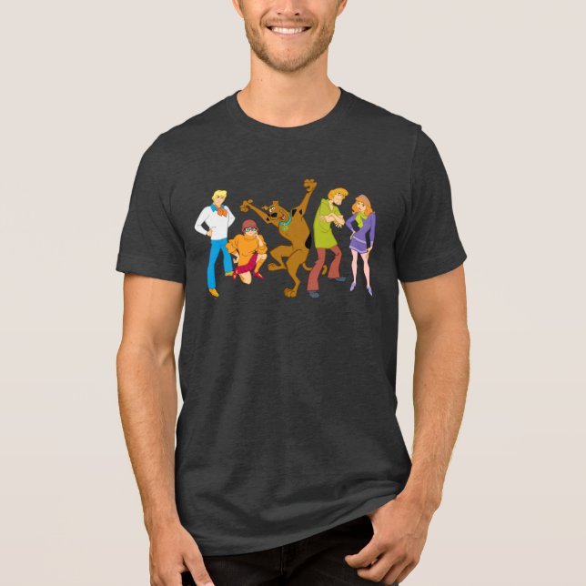 Whole Gang 16 Mystery Inc Tri-Blend Shirt (Front)