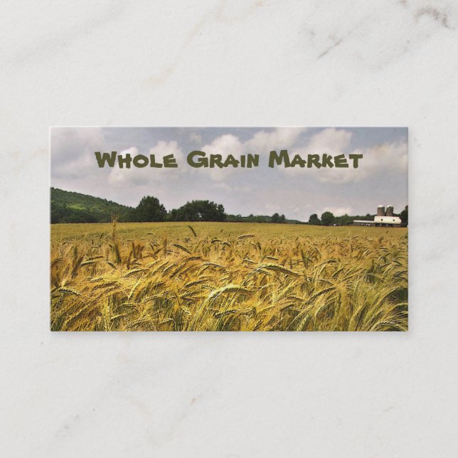 Whole Grain Market Business Card (Front)