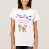 Whole Llama Fun Pink Purple Cactus Birthday 