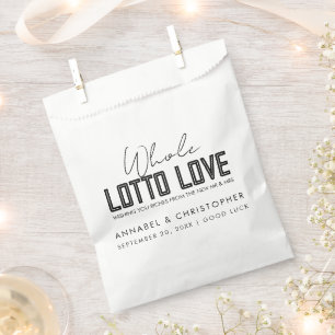 whole lotto love casino chips Lottery Tickets Favour Bag