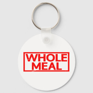 Whole Meal Stamp Keychain
