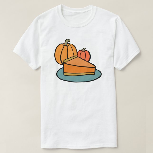Whole Pumpkin Pie T-Shirt (Design Front)
