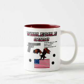 WholeSale Guns Two-Tone Coffee Mug