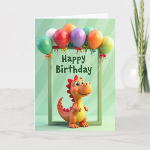 Wholesome Reptile Birthday Card