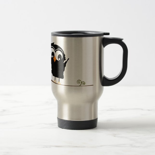 WhooNEW Scoots Coffee Mug (Right)